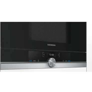 Siemens BE634LGS1M iQ700 Stainless Steel Built-In Microwave