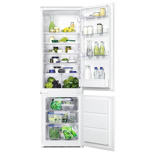 Zanussi ZBB28450SA Built-In Bottom Freezer Refrigerator
