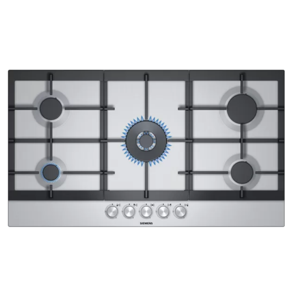 Siemens EC9B5QO90M iQ500 5 Burners Stainless Steel Kitchen Hob
