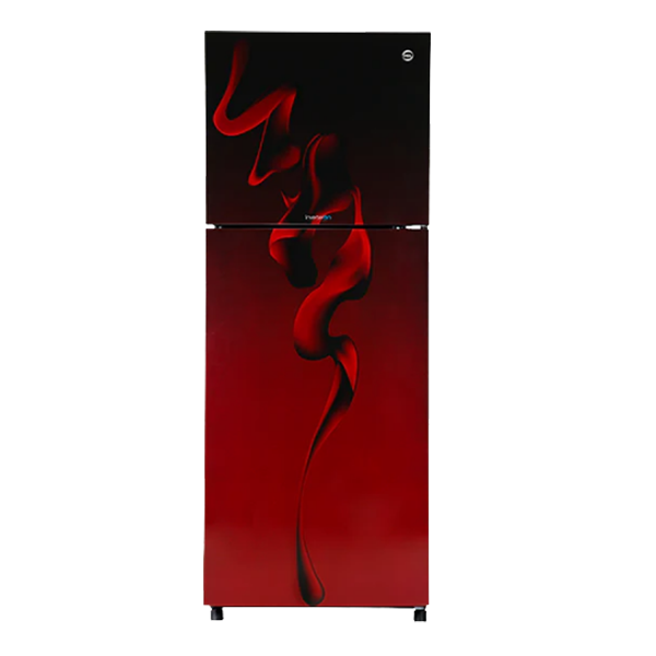 PEL 2350 Flat Glass Door 8Cft Top Mount Refrigerator