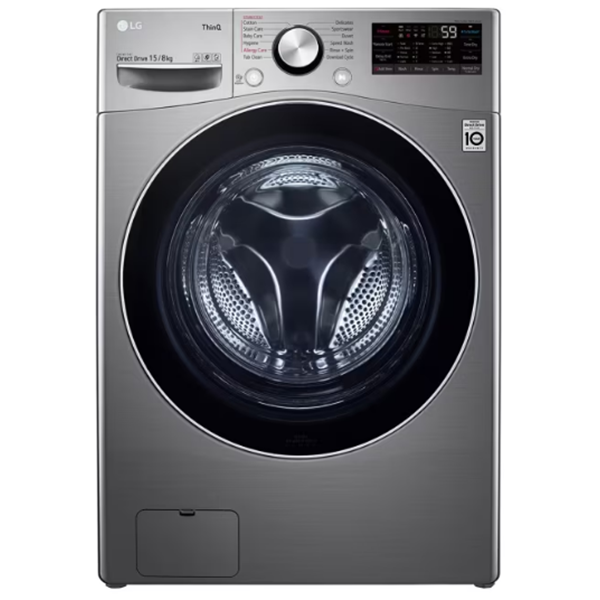 LG FOL9DGP2S 15kg Washer 9kg Dryer Front Load Automatic Washing Machine