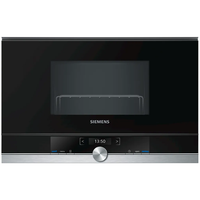 Siemens BE634LGS1M iQ700 Stainless Steel Built-In Microwave