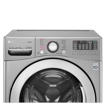 LG F0K2CHK2T2 18kg Washer 10kg Dryer Front Load Washing Machine