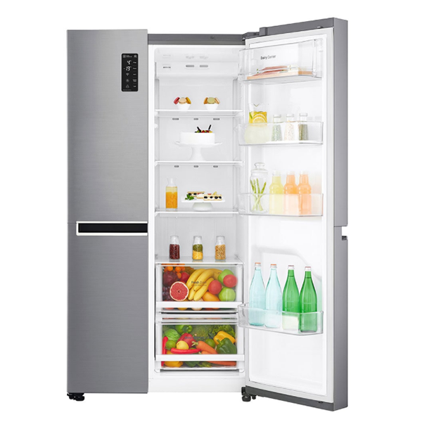 LG 257SLLV 22Cft Inverter Side by Side No Frost Refrigerator