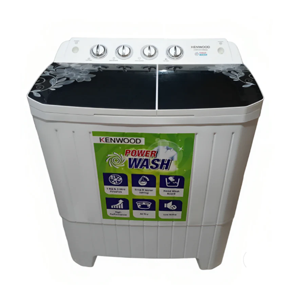 Kenwood KWM-211059 SAG 10kg Twin Tub Washing Machine