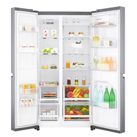 LG 257SLLV 22Cft Inverter Side by Side No Frost Refrigerator
