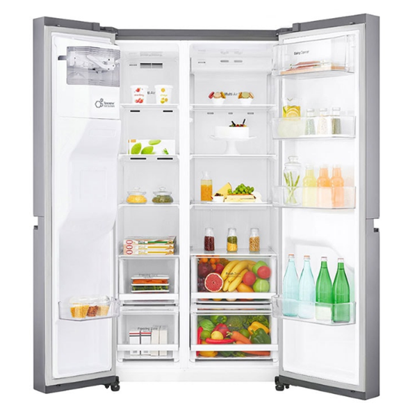 LG GR-L247SLKV 22Cft Inverter Side By Side Refrigerator