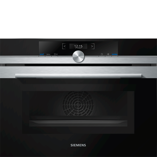 Siemens CM633GBS1B iQ700 Built-In Oven with Microwave