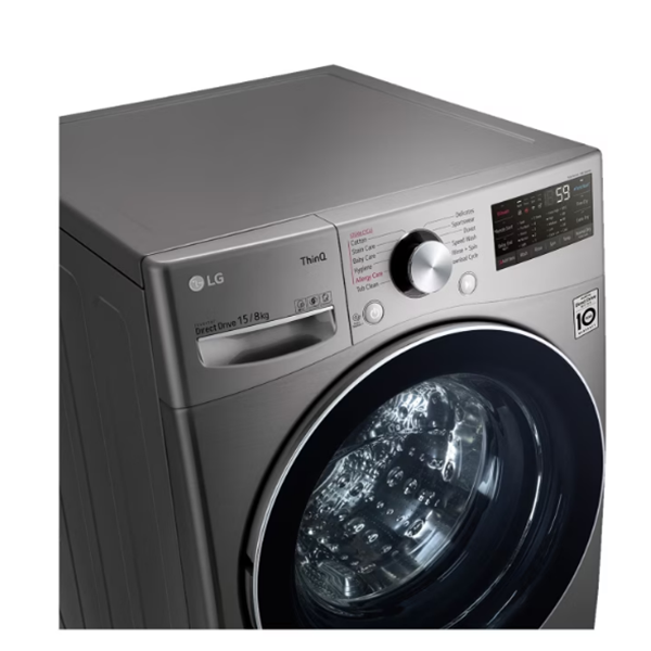 LG FOL9DGP2S 15kg Washer 9kg Dryer Front Load Automatic Washing Machine
