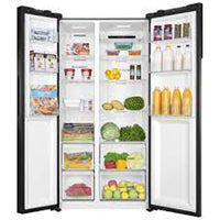 Haier HRF-622ICG 19Cft Side By Side No Frost Refrigerator