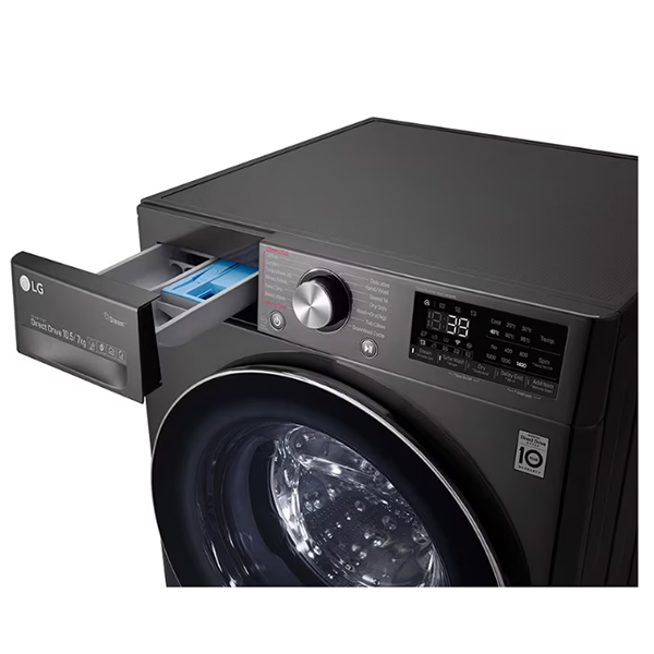 LG WDV9142BRP 10.5kg Washer 7kg Dryer Front Load Automatic Washing Machine