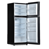 PEL 2350 Flat Glass Door 8Cft Top Mount Refrigerator