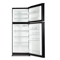 PEL 2350 Flat Glass Door 8Cft Top Mount Refrigerator
