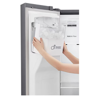 LG GR-L247SLKV 22Cft Inverter Side By Side Refrigerator