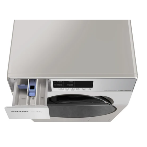 Sharp ES-FE852KJZ-W 8.5kg Inverter Washing Machine