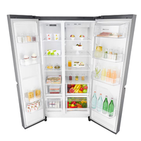 LG 257SLLV 22Cft Inverter Side by Side No Frost Refrigerator