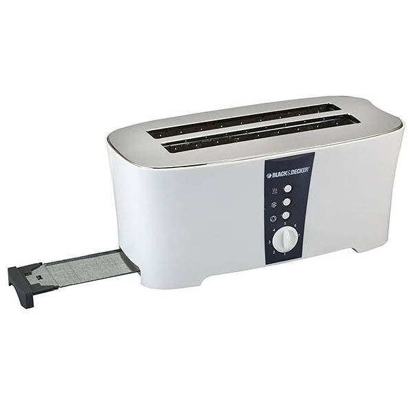 Black &amp; Decker ET124 4 Slots Pop-up Toaster