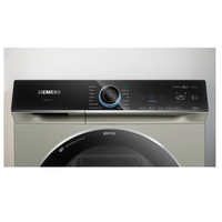 Siemens WQ45B2BXGC iQ700 9kg Silver inox Heat Pump Tumble Dryer