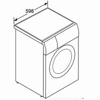 LG F2J6HGP2S 7kg Washer 4Kg Dryer Front Load Washing Machine