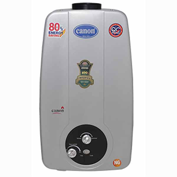 Canon GWH INS-24D Plus Dual Ignition 12L Gas Geyser