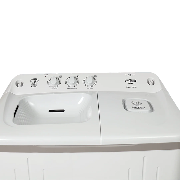 Super Asia SA-241 Smart Wash 7kg/5kg Washing Machine
