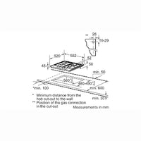Siemens EC645PB80Q 4 Burners Kitchen Hob