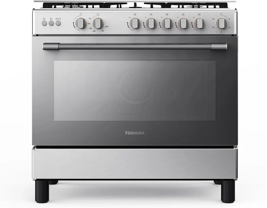 Toshiba RL2-90G5GE(MR) 90cm Full Gas Cooking Range – Durable & High Performance