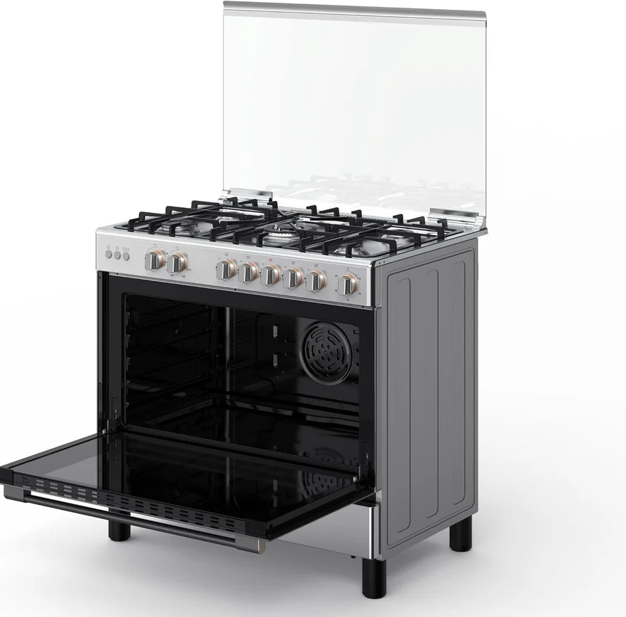 Toshiba RL2-90G5GE(MR) 90cm Full Gas Cooking Range – Durable & High Performance