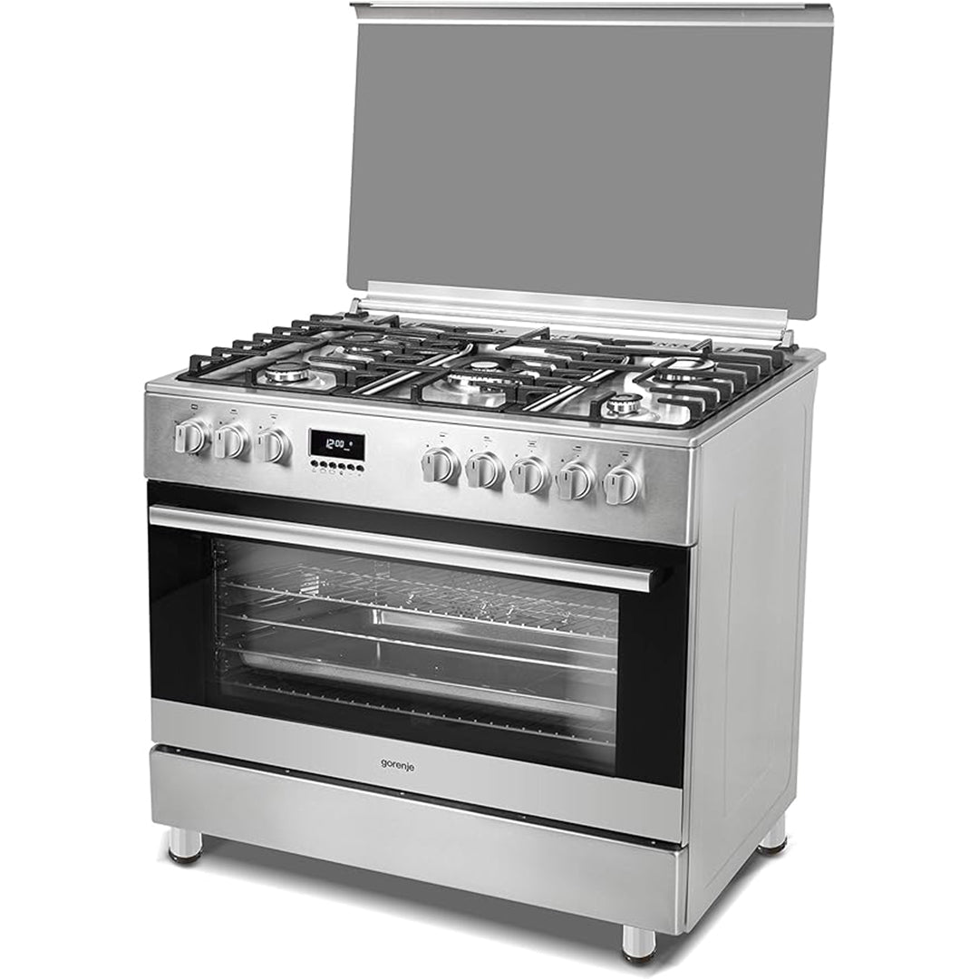 Gorenje GI9321X 90cm 5 Burners Gas Cooking Range