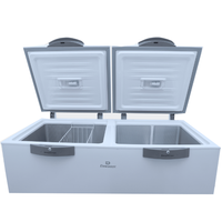 Dawlance 91998 LVS Convertible Twin Door Deep Freezer