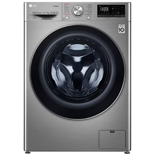 LG F4V5RGP2T 10.5kg Washer 7kg Dryer Front Load Washing Machine