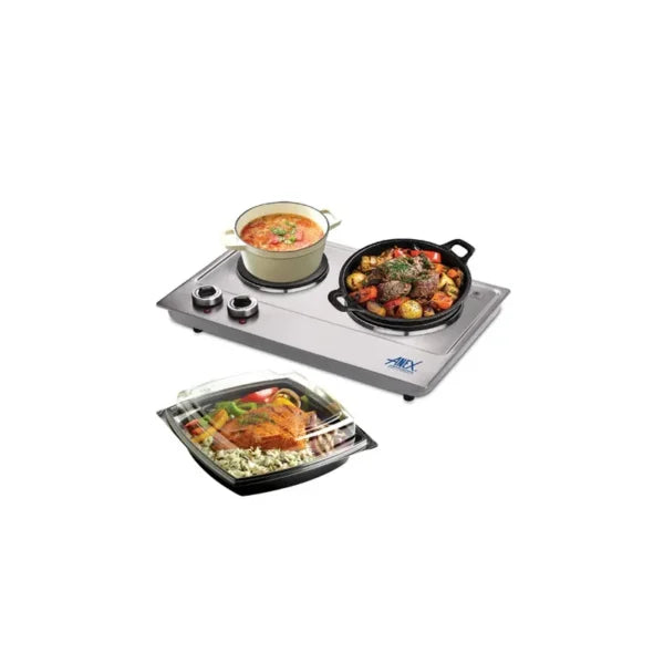 Anex  Hot Plate AG-3062  2 Burners Deluxe