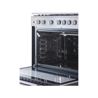 Midea MFO-MG36LE(SS) Gas Cooker  | XpressGrill Infrared Burner 90 Cm