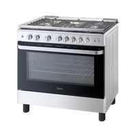 Midea MFO-MG36LE(SS) Gas Cooker  | XpressGrill Infrared Burner 90 Cm