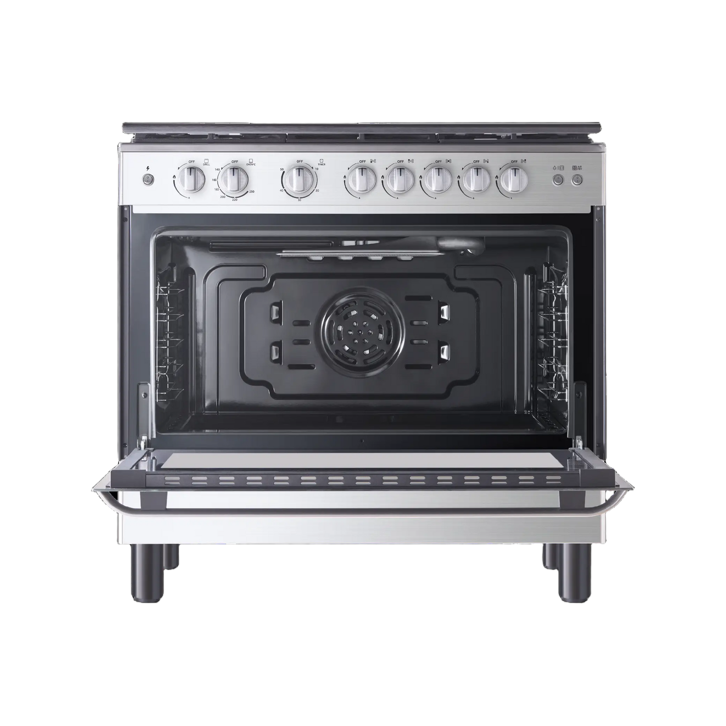 Midea MFO-MG36LE(SS) Gas Cooker  | XpressGrill Infrared Burner 90 Cm