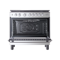 Midea MFO-MG36LE(SS) Gas Cooker  | XpressGrill Infrared Burner 90 Cm