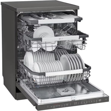 LG DFC335HD 14 Place Dishwasher – Smart Steam Cleaning & Ultra Quiet Performance