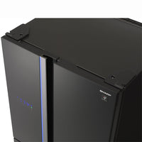 Sharp SJ-FS85-BK5 22Cft Top Mount Refrigerator