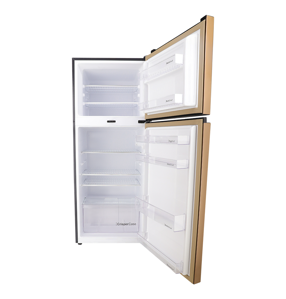 Dawlance 9178LF Chrome Hairline Black Double Door Refrigerator