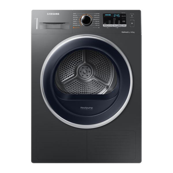 Samsung DV80M5010QX 8kg Heat Pump Automatic Tumble Dryer