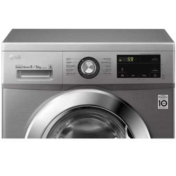 LG F2V5PGP2T 8kg Washer 5kg Dryer Front Load Washing Machine